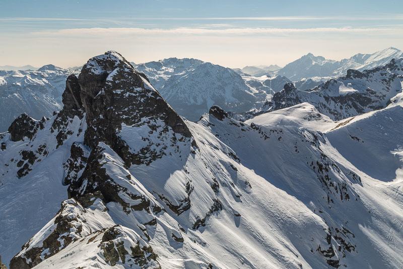 Valle Brembana • Anello sulle alture del Benigni Scialpinismo sulle