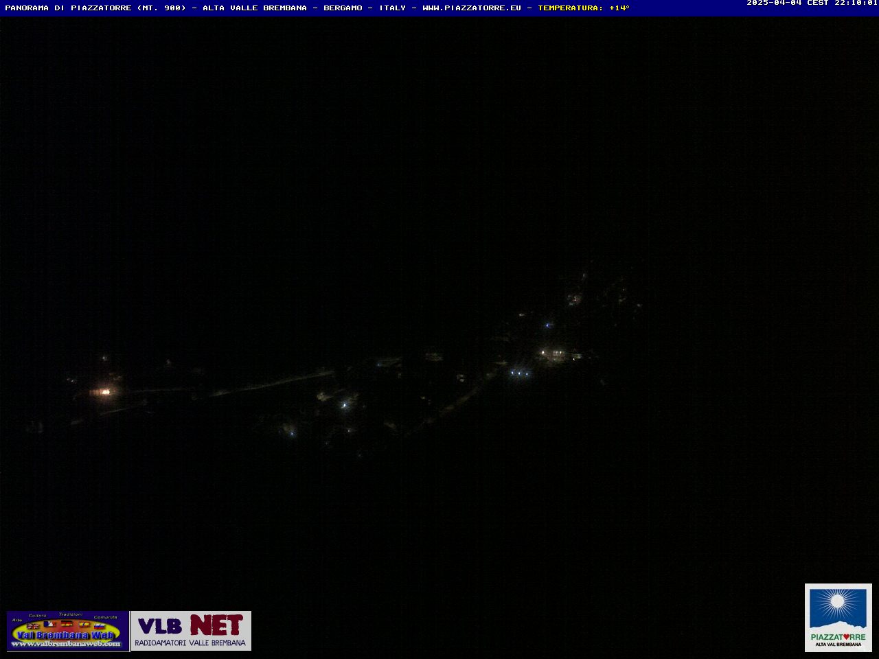 .WEBCAM dalla Forcella di Piazzatorre Alta Val Brembana